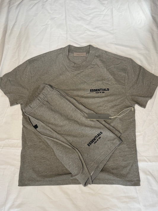 Dark Oatmeal Short Set