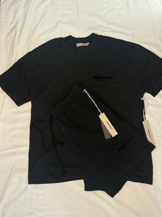 SS22 Black Short set