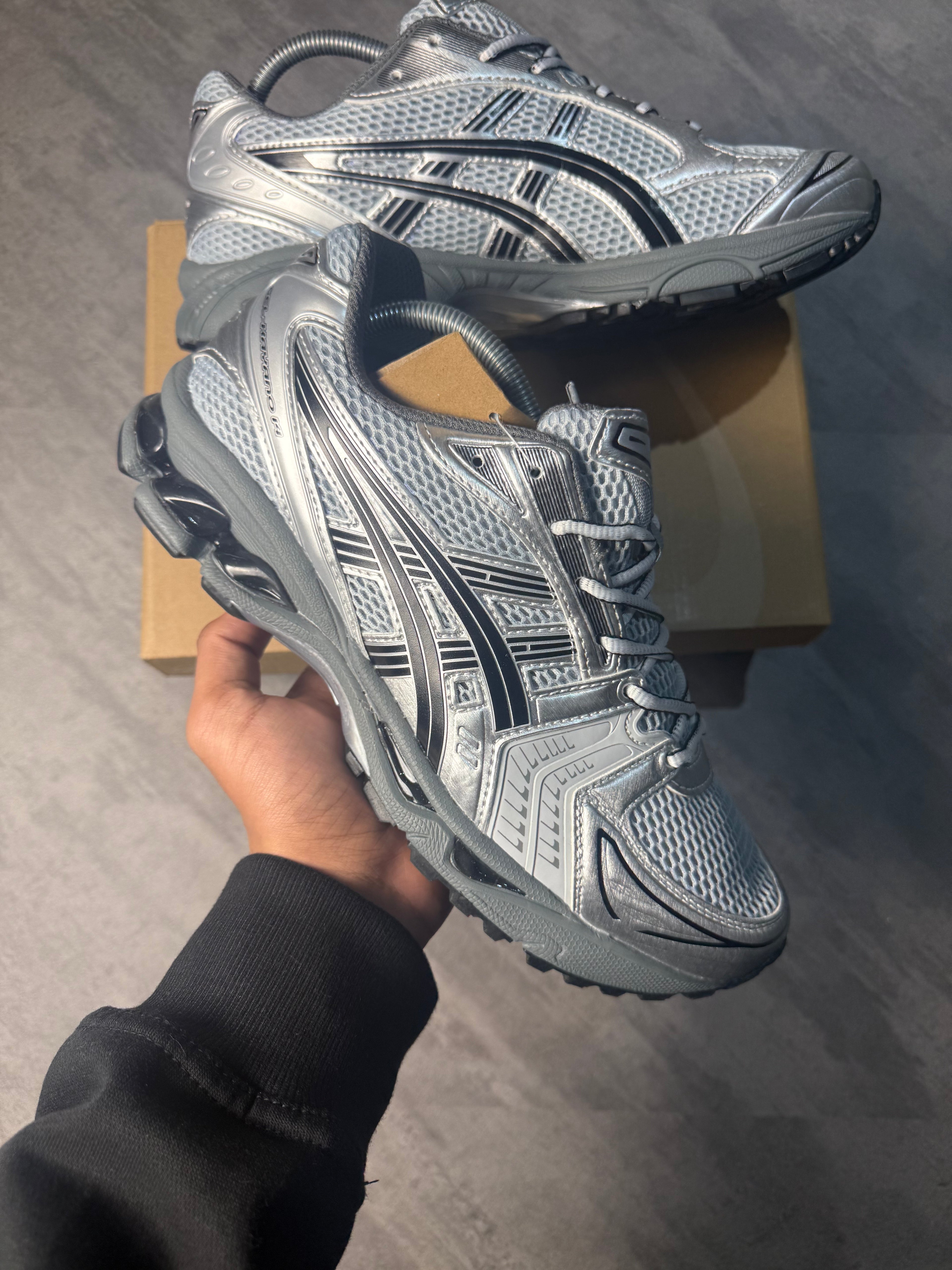 Kayano 14 - Pure Silver