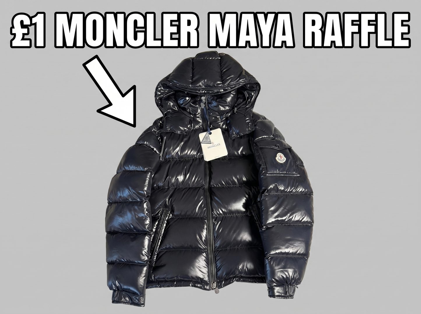 £1 Moncler Maya Raffle (READ DESCRIPTION IMPORTANT)